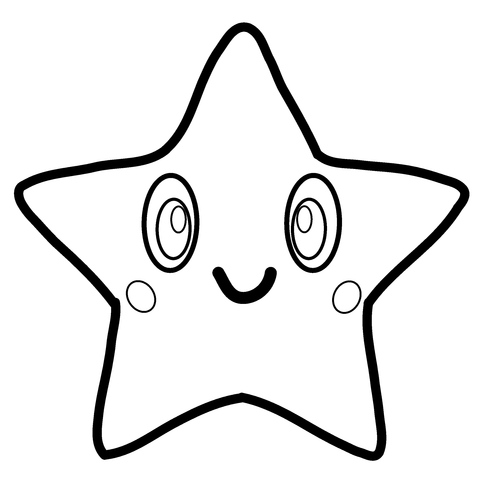Free Zummy coloring pages – Star printable for kids